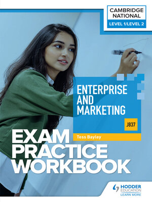 cover image of Level 1/Level 2 Cambridge National in Enterprise and Marketing (J837) Exam Practice Workbook